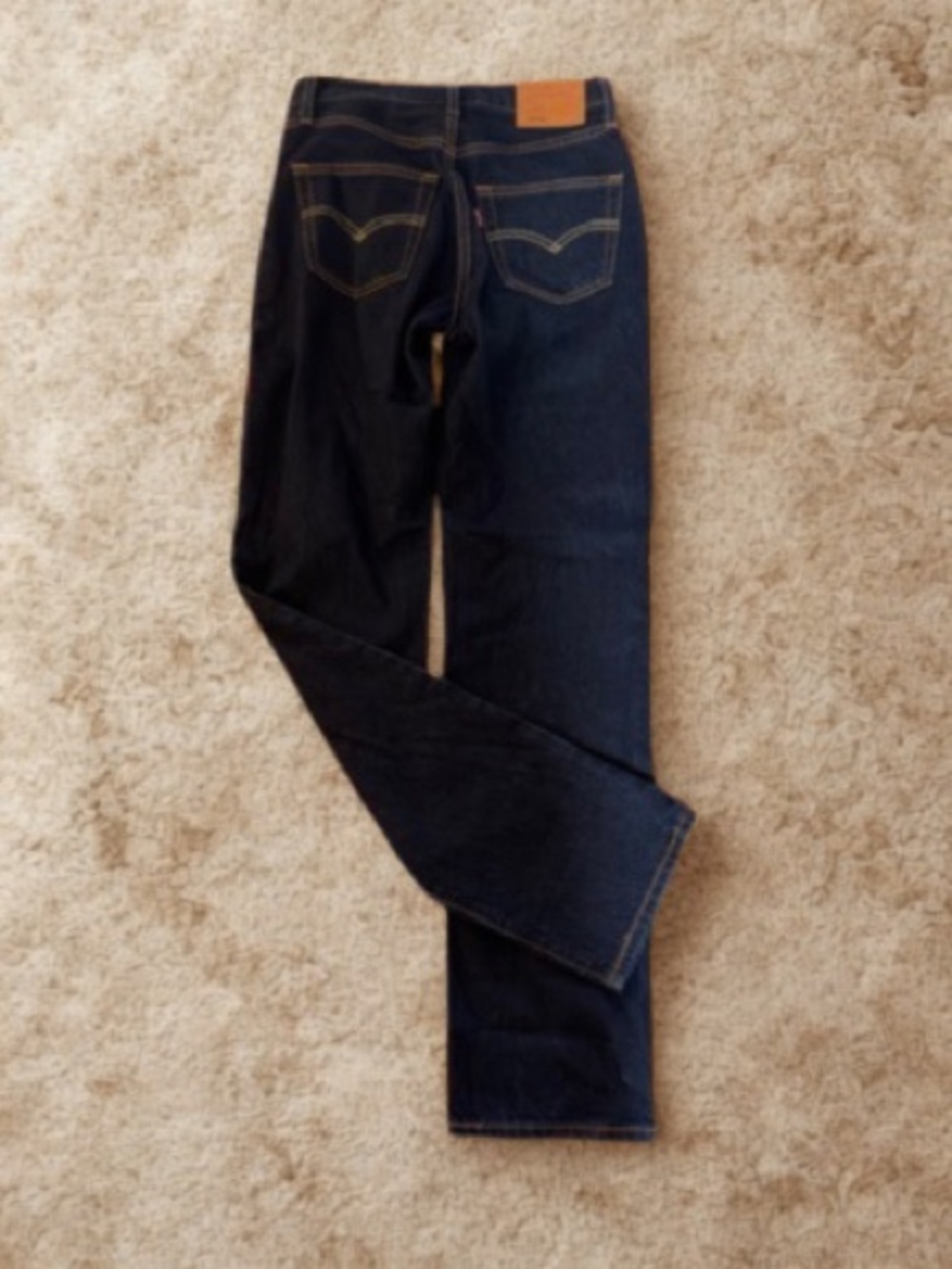 Women’s Dark Blue Levi’s 501 Denim Jeans